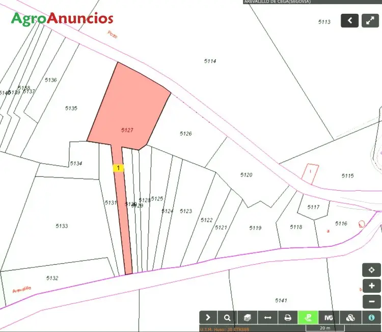 Venta  de Finca de pastos en Segovia