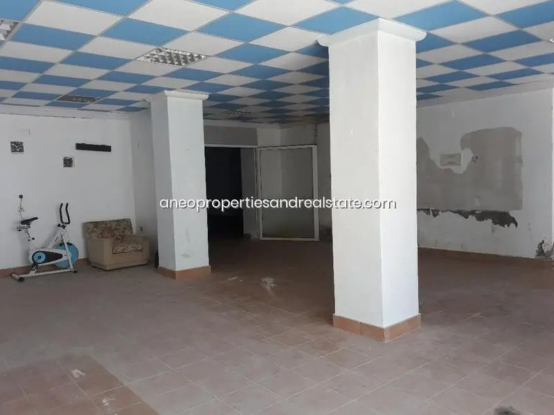 Local Comercial en Monóvar Alquiler a Largo Plazo