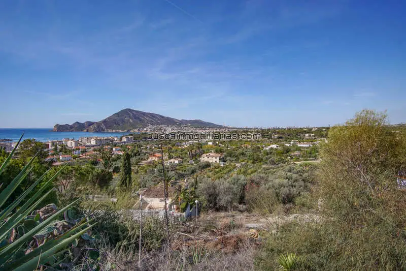 Parcela Urbanizable en Venta Altea 1595m2 Vistas Panoramicas