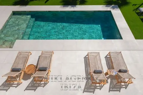 Villa de Lujo en Ibiza Sa Carroca 4 Dormitorios Piscina Vistas al Mar