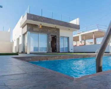 Casa Chalet Villamartin Orihuela Alicante Moderna 3 Dormitorios Piscina