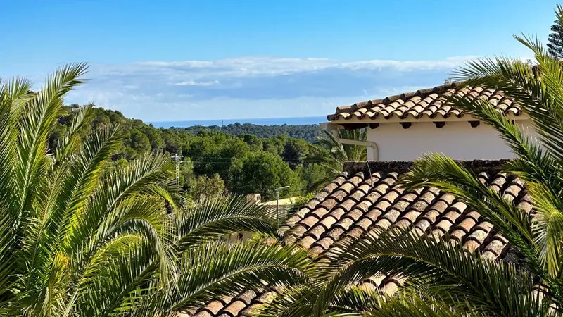 Chalet en Altea la Vella con Vistas al Mar y Piscina