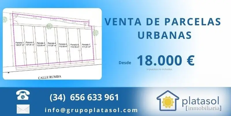 Venta Solares Urbanos Gerena VPO