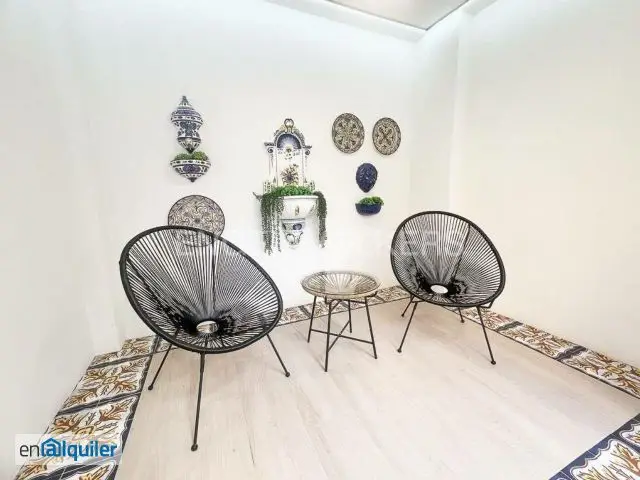 Alquiler piso amueblado terraza Camins al grau