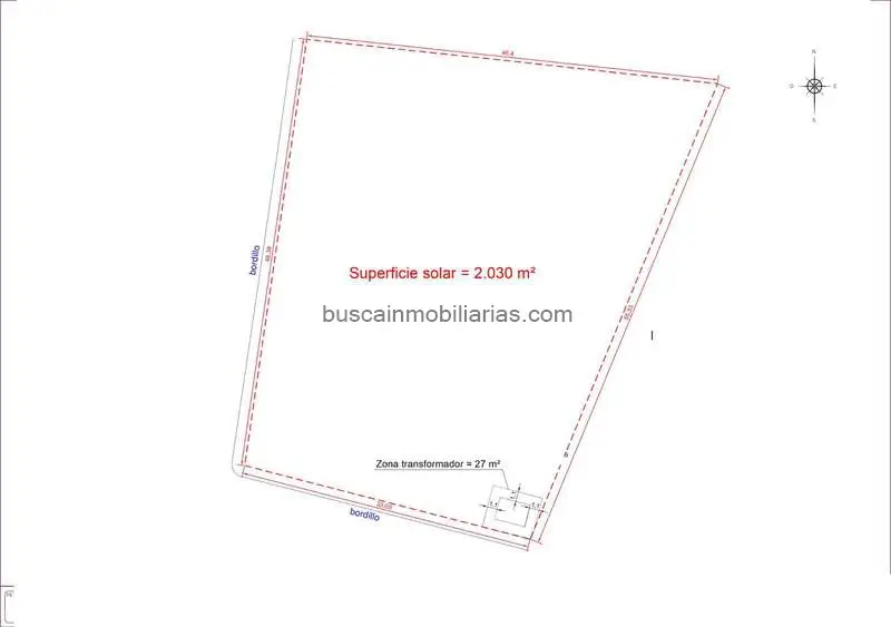Parcela Industrial en Venta Huércal de Almería 2030m2