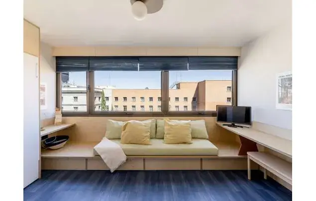Estudio 25m² Madrid Ríos Rosas Amueblado Wifi