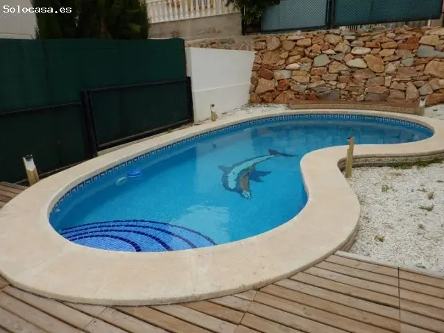 Bungalow Planta Baja Orihuela Costa Piscina Privada Cerca Playa