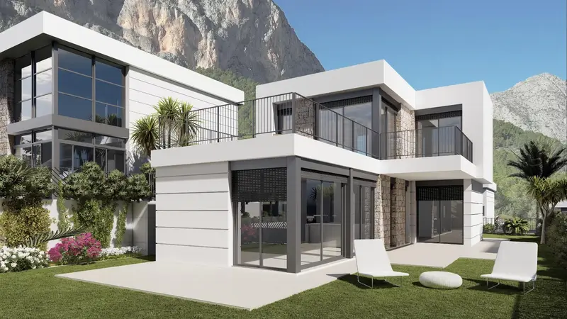 Villa en Polop con Piscina y Terraza - 3 o 4 Dormitorios