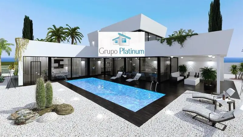 Villa en Vera Almeria 200m2 3 Dormitorios Piscina Privada