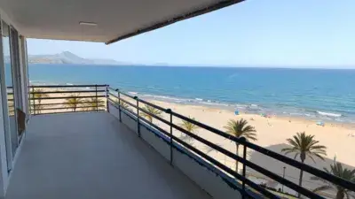 Apartamento en Alquiler Muchavista Vistas al Mar Terraza Piscina Parking