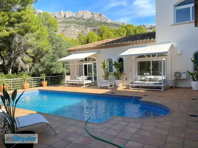 Alquiler Casa Amueblada Terraza Altea la Vella Octubre a Mayo
