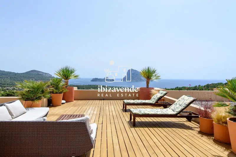 Atico en venta Ibiza con vistas a Es Vedra