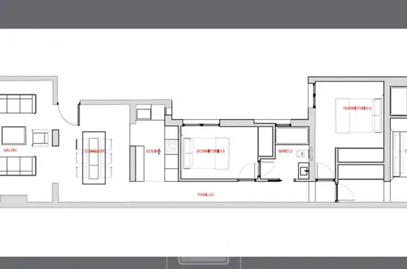 RECOLETOS Calle Lagasca Reformado Amueblado 120m 3 Dorm 2 Baños