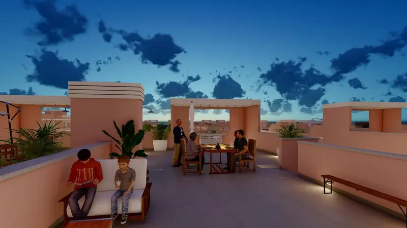 Bungalow en Pilar de la Horadada con Terraza