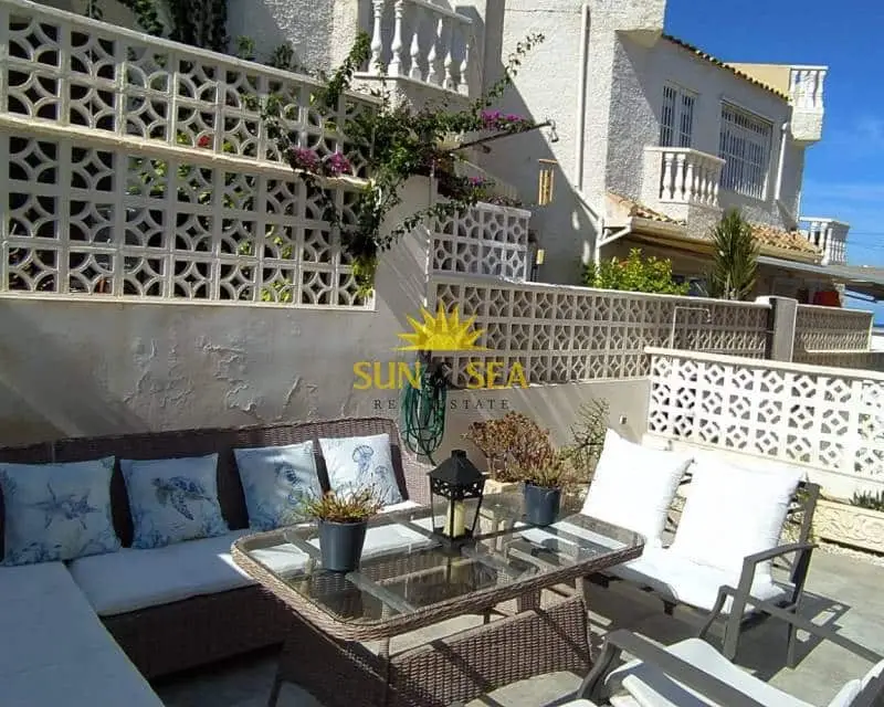 Bungalow en Alquiler Cabo Cervera Torrevieja 2 Dormitorios