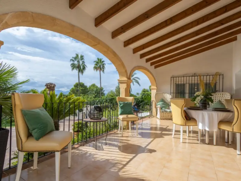 Villa con Vistas en Jávea Montgó 4 Dormitorios 3 Baños Piscina Jardín