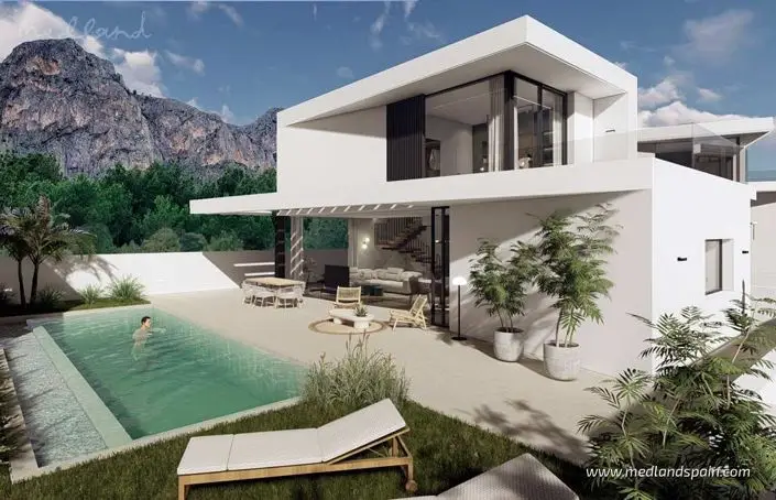 Villa 3 Dormitorios Polop Costa Blanca