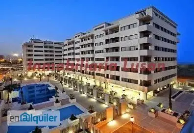 Alquiler Piso 2 dormitorios Malaga Seminuevo Terraza Piscina