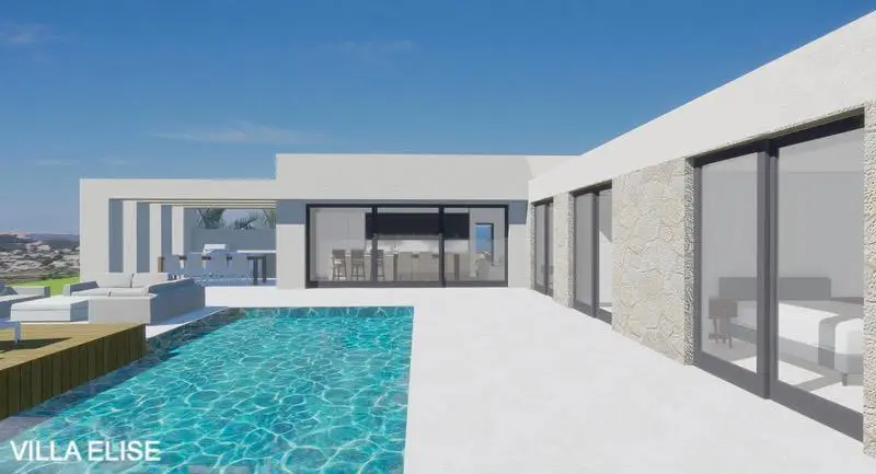 Villa en Altea la Vella con Vistas al Mar 3 Dormitorios