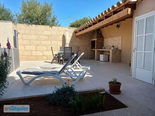 Alquiler Casa Amueblada Ariany 4 Dormitorios Piscina Jardin