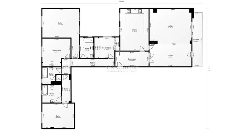 Piso Reformado 180m² Gandia 4 Dormitorios 3 Baños