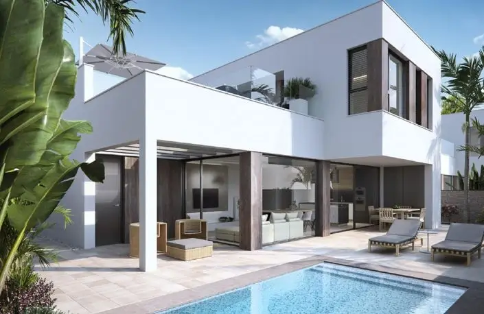 Villa 3 Dormitorios Cerca de la Playa Higuericas Torre de la Horadada