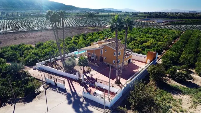 Finca 4 Dormitorios Orihuela 9480m2 Piscina Jardin Limonero