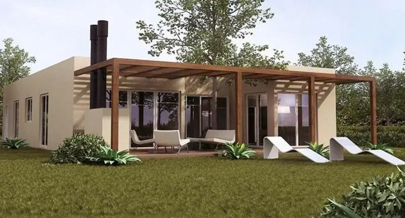 Casa Modular Bilbao 125m2: Moderna y Minimalista