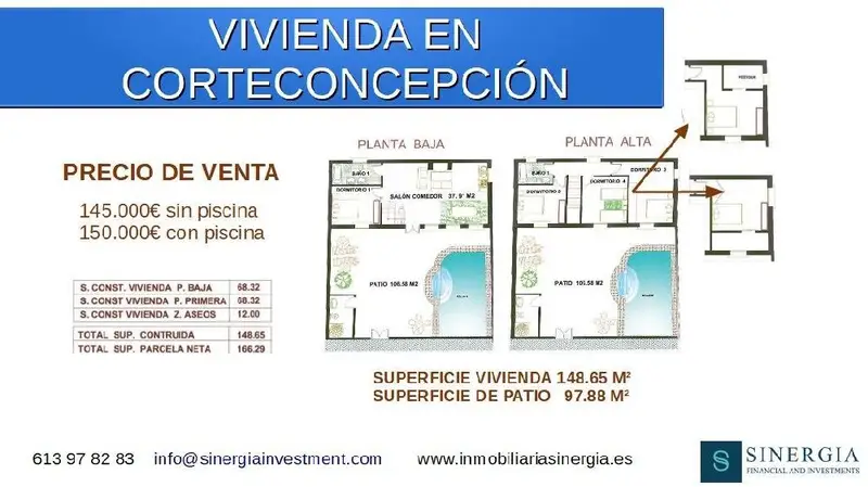 Venta Chalet 4 Dormitorios Corteconcepcion