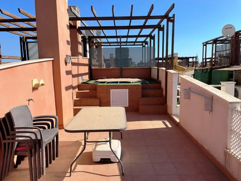 Apartamento en Vera Playa con Jacuzzi y Terraza
