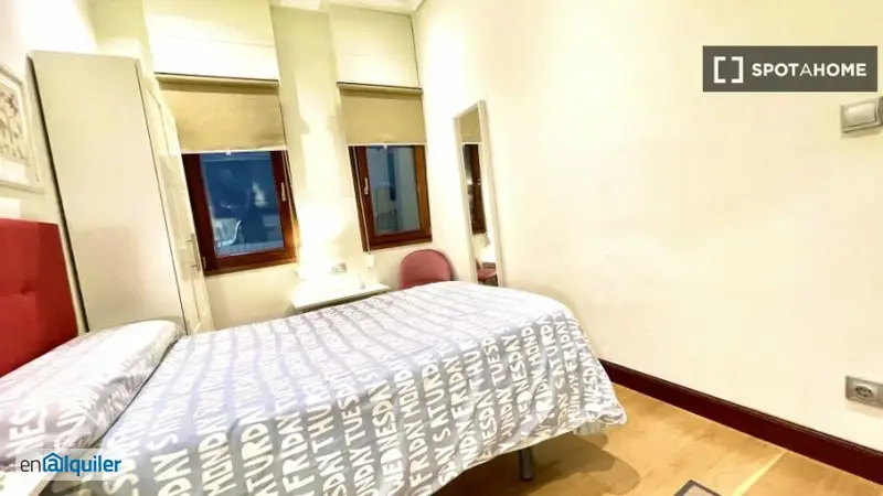Alquiler Habitacion Abando Indautxu Bilbao 4 Dormitorios