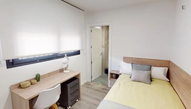 Habitacion Individual con Baño en Getafe