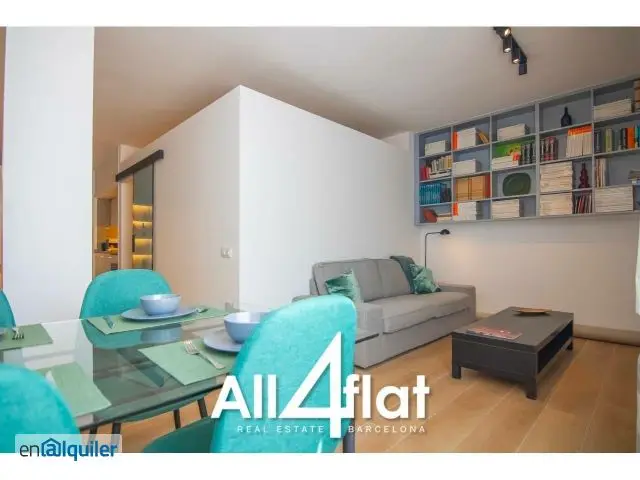 Alquiler Piso Diseño Eixample Aire Acondicionado 55m²