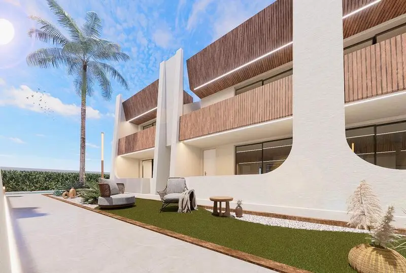 Bungalows en San Pedro del Pinatar  Con Piscina y Aparcamiento