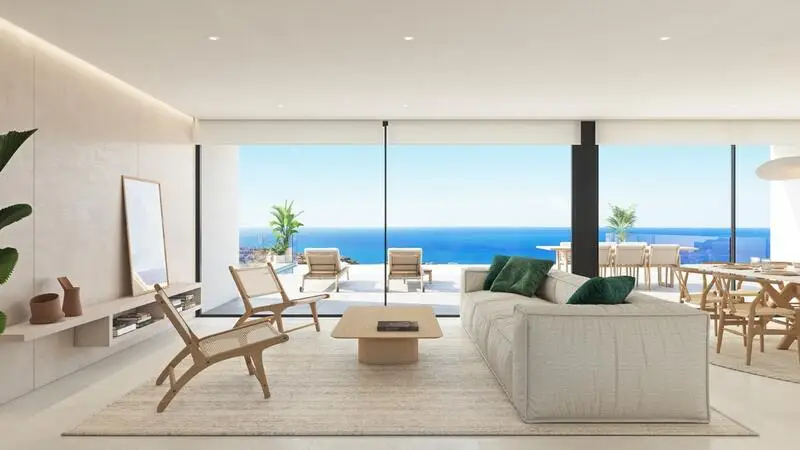 Villa de Lujo en Cumbre del Sol con Vistas al Mar
