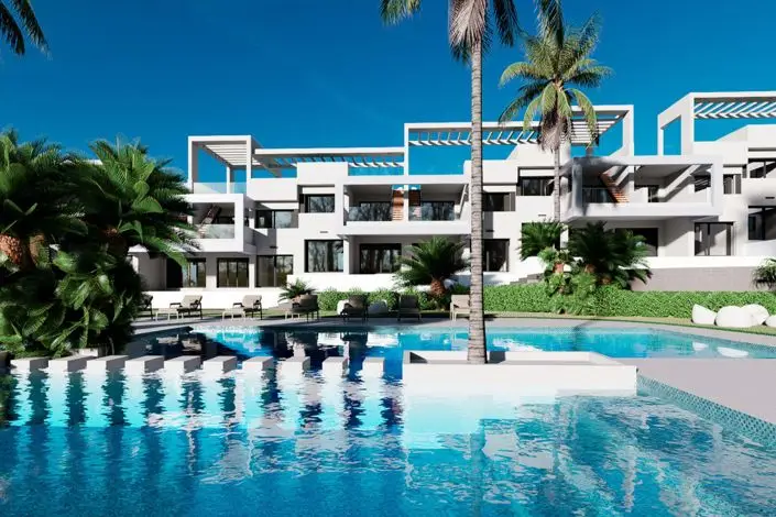 Adosado 2 Dormitorios Finestrat Benidorm Lujo Piscina Privada