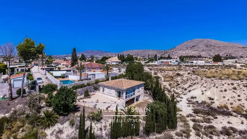 Chalet con Vistas a la Montana en Los Baños de Fortuna Murcia