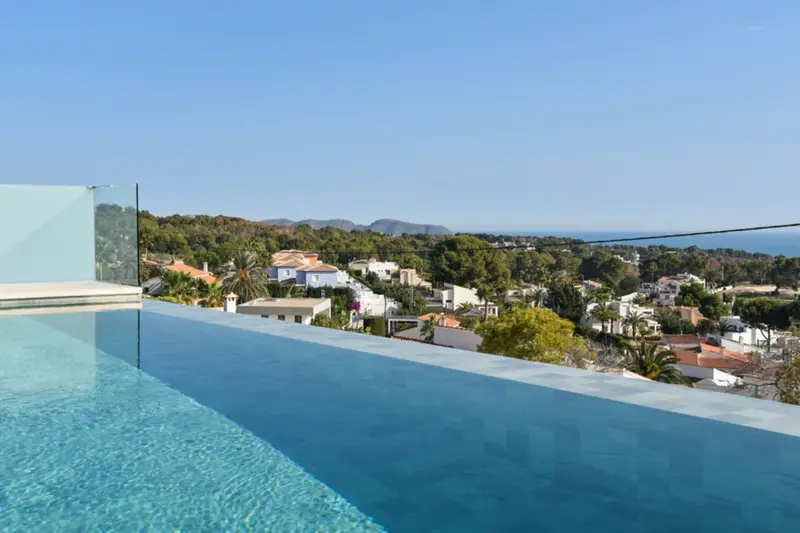 Chalet Lujo Calpe Vistas Panoramicas Piscina Infinity