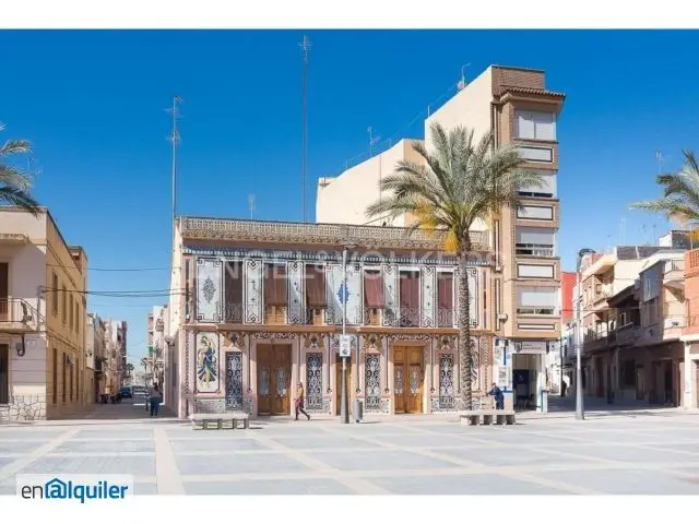 Alquiler piso amueblado 4 dormitorios terraza Almàssera estudiantes