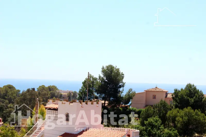 Chalet con Vistas al Mar en Calpe Cerca de la Playa