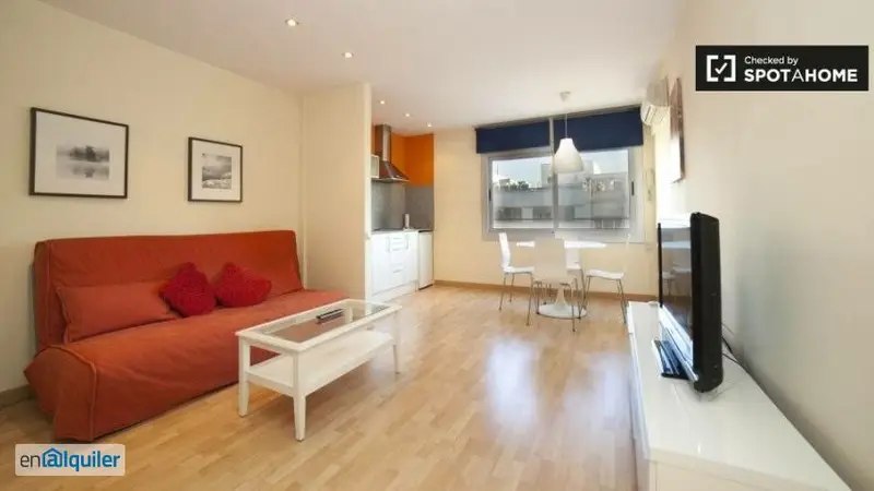 Apartamento Moderno 1 Dormitorio Eixample Cerca Placa Catalunya