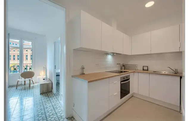 Habitacion 69m2 Barcelona Estancia Media Larga