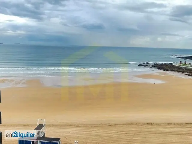 Alquiler piso playa San Lorenzo 3 dormitorios