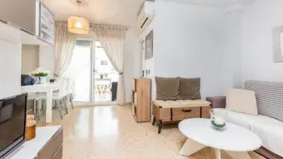 Atico en Playa de Daimmus con Terraza y Piscina