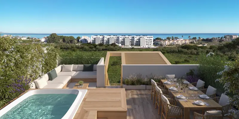 Atico en Venta El Vergel Piscina Terraza y Zonas Comunes