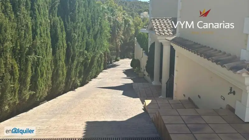 Alquiler casa piscina Altea la vella