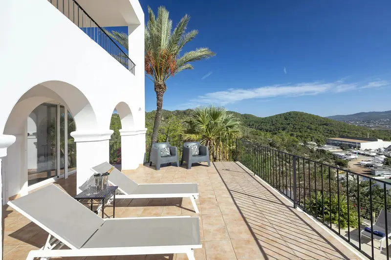 Casa Villa 6 Dormitorios Ibiza Alquiler Grupo Grande Vistas Mar