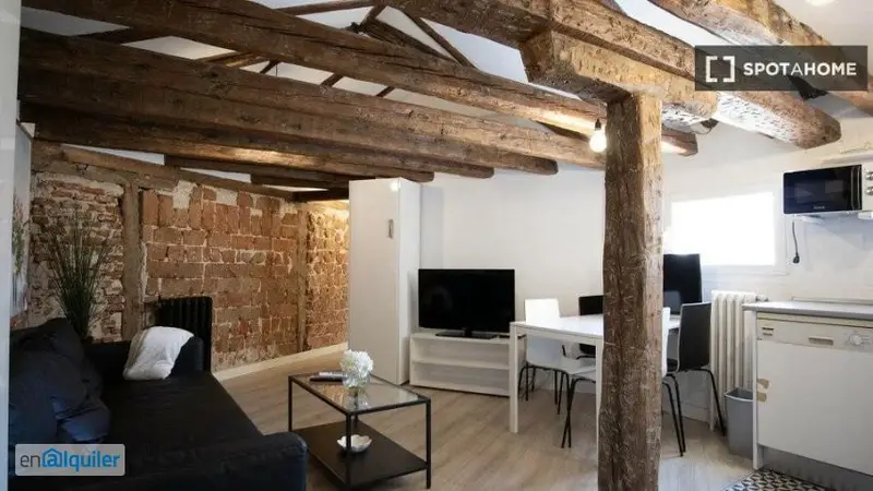 Interior Piso 90m2 Chueca Justicia