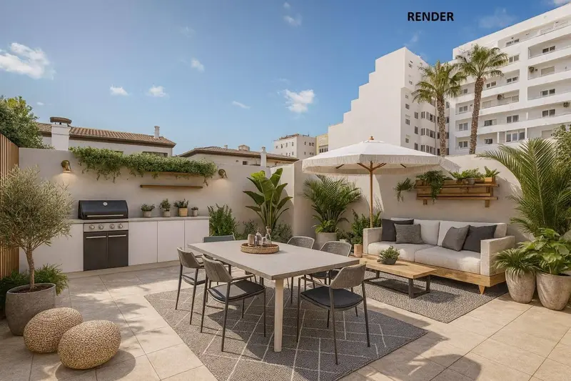 Piso en venta Bons Aires Palma 4 habitaciones 2 baños terraza 119m2