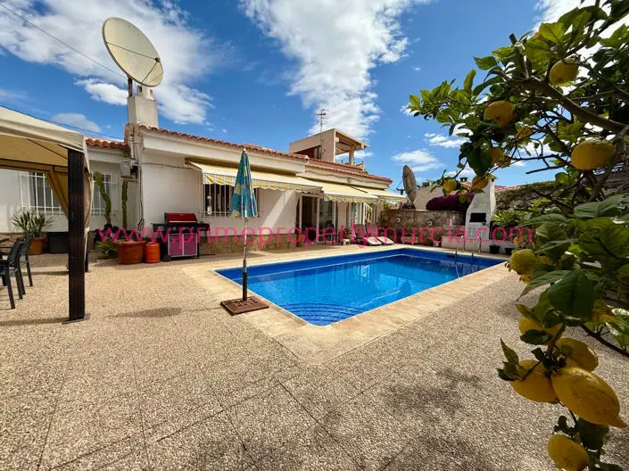 Villa 3 Dormitorios Bolnuevo Piscina Privada